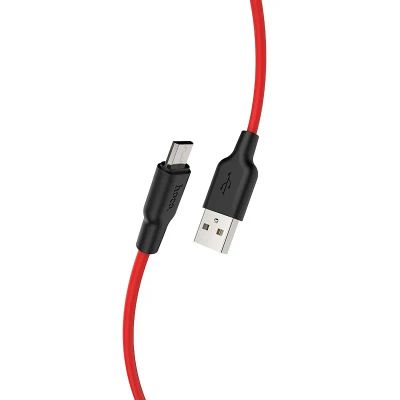 Лот: 17945963. Фото: 1. Кабель USB Hoco X21 PLUS Micro... Дата-кабели, переходники