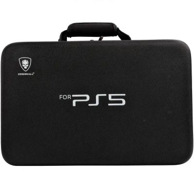 Лот: 22572763. Фото: 1. Сумка для PS5 Slim черный куб. Чехлы, бамперы