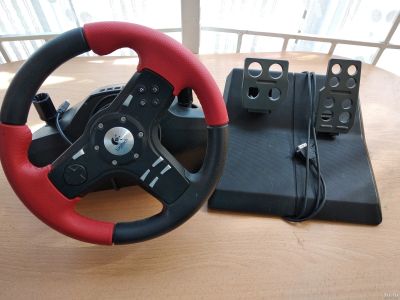 Лот: 13626616. Фото: 1. Руль Logitech Formula Force EX. Рули, джойстики