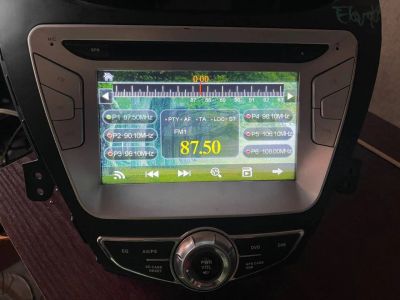 Лот: 25719171. Фото: 1. Автомагнитола штатная Hyundai... Автомагнитолы