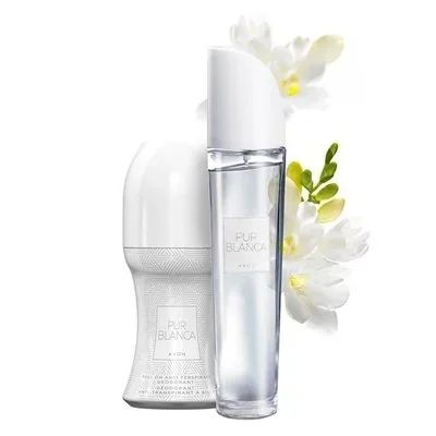 Лот: 16999335. Фото: 1. Avon набор "Pur Blanca для нее... Подарки на 14 февраля
