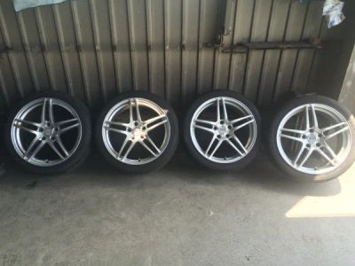 Лот: 6492203. Фото: 1. AVS Model5 с резиной 225/40 R18. Шины на дисках