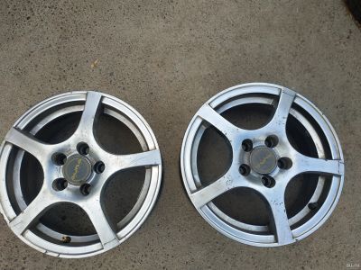 Лот: 16700231. Фото: 1. Диски R14 5x100 Aura Пара. Диски