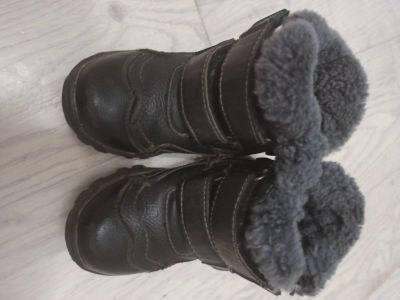 Лот: 16716655. Фото: 1. Ботинки зимние 24р. Ботинки