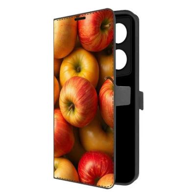 Лот: 25543328. Фото: 1. Чехол Krutoff Eco Book "Яблоки... Чехлы, бамперы