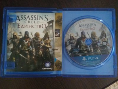 Лот: 13137718. Фото: 1. Assassin's Creed Unity ps4. Игры для консолей