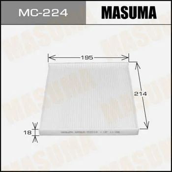 Лот: 11287405. Фото: 1. Фильтр салона Masuma (vic AC-101... Расходные материалы