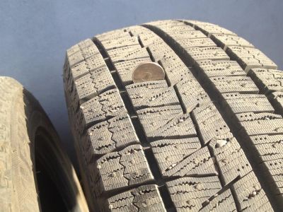 Лот: 3945940. Фото: 1. 185/55R15 Bridgestone Revo-GZ... Шины