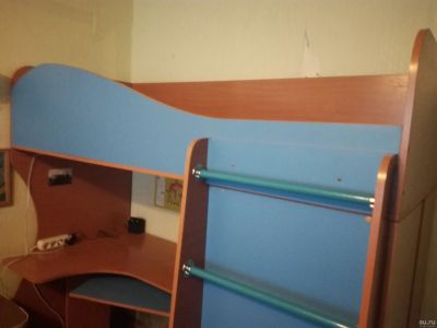 Лот: 12993491. Фото: 1. Детская кровать-чердак. Детские кровати и кроватки