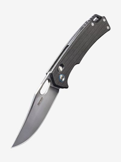 Лот: 25690000. Фото: 1. Складной нож SRM 9203-MB, Серый. Другое (спортивная одежда)