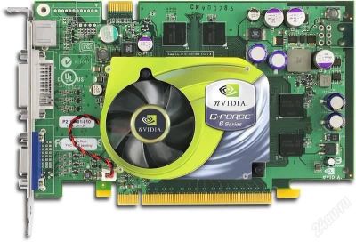 Лот: 1514581. Фото: 1. nvidia geforce 6600 gt. Видеокарты