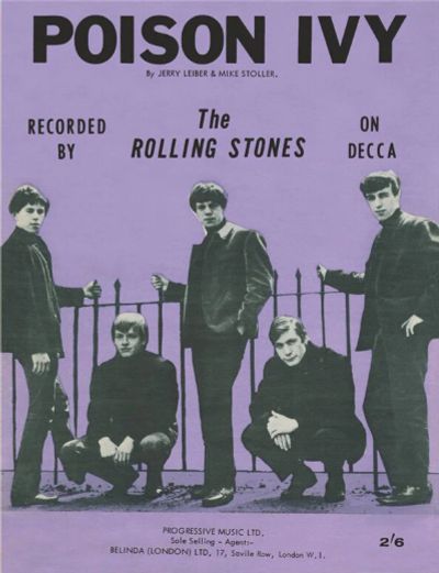 Лот: 10605857. Фото: 1. Rolling Stones Poison Ivy ноты... Другое (литература)