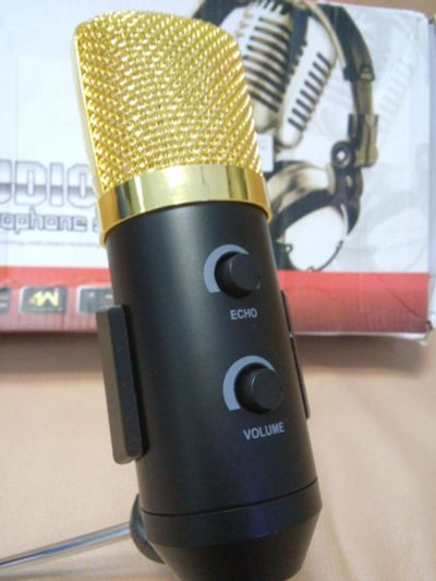 Лот: 9010916. Фото: 1. Микрофон USB BM-300. Новый. Наушники, гарнитуры