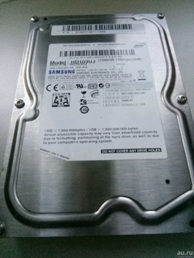 Лот: 13205007. Фото: 1. Винчестер HDD \ Жесткий диск Samsung... Жёсткие диски