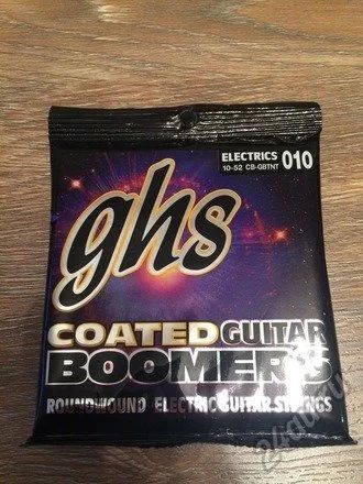 Лот: 5102910. Фото: 1. Струны для электрогитары GHS Coated... Аксессуары, комплектующие
