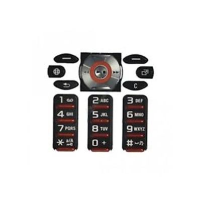 Лот: 12057941. Фото: 1. Клавиатура SonyEricsson W880 Черный. Корпуса, клавиатуры, кнопки