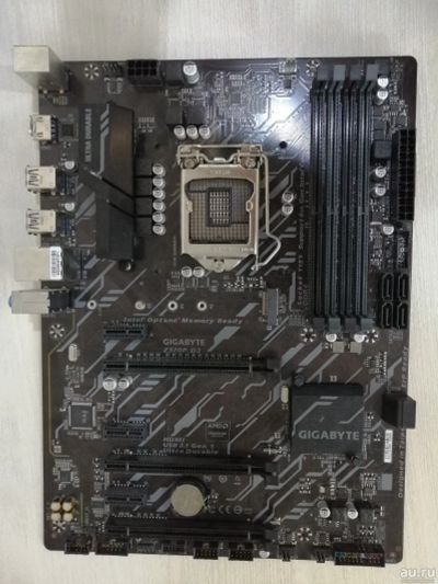 Лот: 17871508. Фото: 1. Материнская плата GigaByte Z370P... Материнские платы