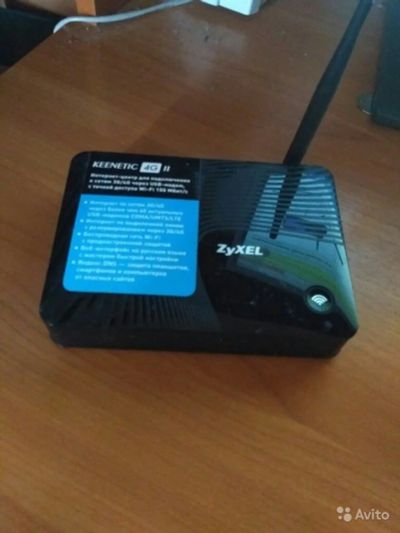 Лот: 10130468. Фото: 1. Wi-Fi-роутер zyxel Keenetic 4G... Маршрутизаторы (роутеры)