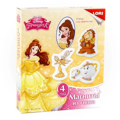 Лот: 16243529. Фото: 1. Магниты из гипса Disney "Белль... Магниты сувенирные
