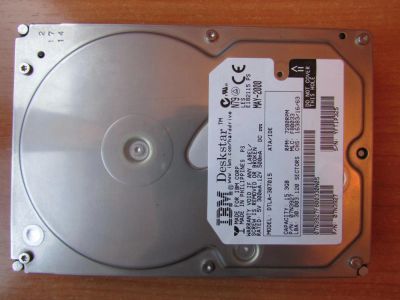 Лот: 5991431. Фото: 1. Жесткий диск 15ГБ IBM "DTLA-307015... Жёсткие диски (HDD)
