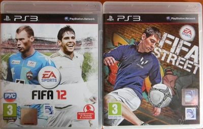 Лот: 1766419. Фото: 1. FIFA 12 + FIFA Street одним лотом... Игры для консолей