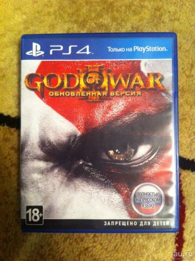 Лот: 9785935. Фото: 1. God of war обновленная версия... Игры для консолей