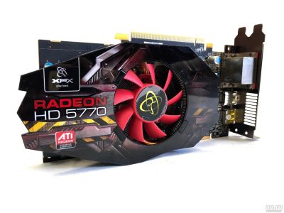 Лот: 13500193. Фото: 1. XFX Radeon HD 5770 1GB gddr5 DX11. Видеокарты