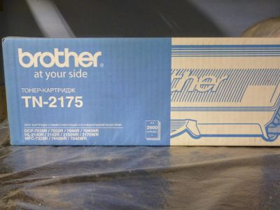 Лот: 10796167. Фото: 1. Тонер-картридж Brother, TN-2175... Картриджи, расходные материалы