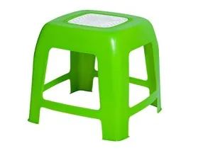 Лот: 21723561. Фото: 1. Табурет пластиковый, h-30см, зеленый... Столы, стулья, обеденные группы