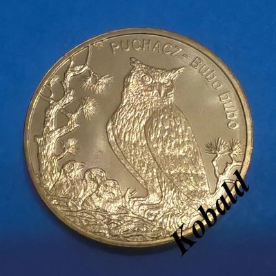 Лот: 8497189. Фото: 1. Польша 2 злотых 2005 Филин. Европа