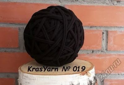Лот: 5881800. Фото: 1. Пряжа для ручного вязания "KrasYarn... Ткани, нитки, пряжа