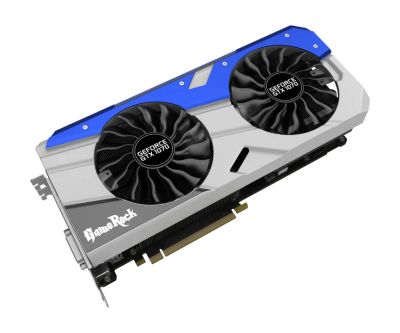 Лот: 17081847. Фото: 1. Видеокарта GTX 1070 palit GameRock. Видеокарты