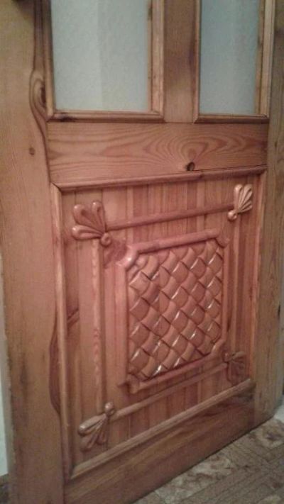 Лот: 12586553. Фото: 1. Дверь из натур дерева. Двери межкомнатные