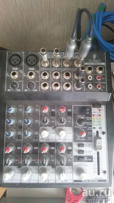 Лот: 9038680. Фото: 1. Микшерный пульт Behringer Xenyx... Микшеры, предусилители, микрофонные эффекты