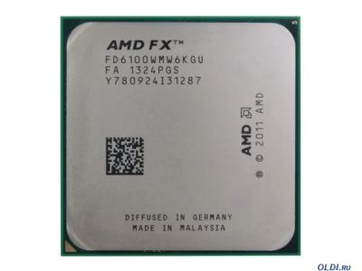 Лот: 8219790. Фото: 1. AMD FX-6100 (fd6100wmw6kgu) 3... Процессоры