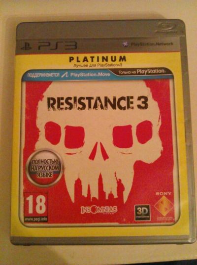Лот: 4854837. Фото: 1. Resistance 3 (PS3, Playstation... Игры для консолей