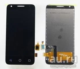 Лот: 9184380. Фото: 1. Дисплей Alcatel OT 4027D (Pixi... Дисплеи, дисплейные модули, тачскрины