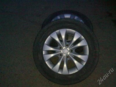 Лот: 369409. Фото: 1. Литьё R15 5x114. Шины