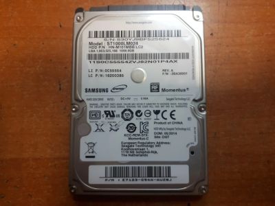 Лот: 19296581. Фото: 1. 1 ТБ Жесткий диск 2.5 Seagate... Жёсткие диски (HDD)