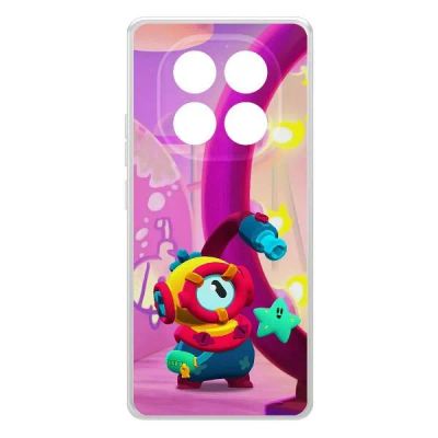 Лот: 25086169. Фото: 1. Чехол Krutoff Clear Case Brawl... Чехлы, бамперы