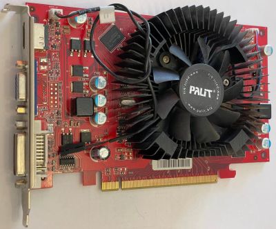 Лот: 20207470. Фото: 1. Palit GeForce 9600 GT PCI-Ex 512Mb... Видеокарты