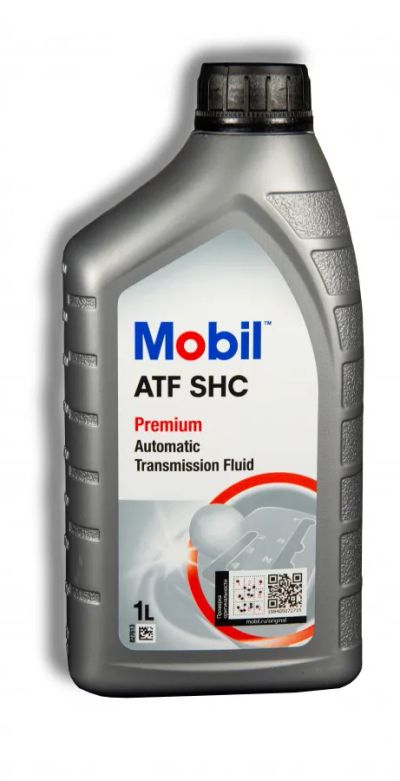 Лот: 20073240. Фото: 1. MOBIL ATF SHC 1 л (жидкость для... Масла, жидкости