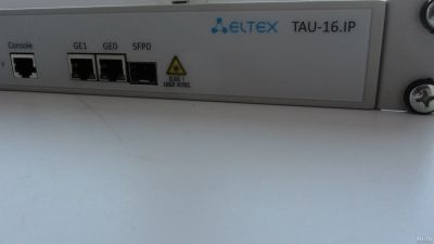 Лот: 13252507. Фото: 1. VoIP шлюз Eltex TAU-16.IP. Маршрутизаторы (роутеры)