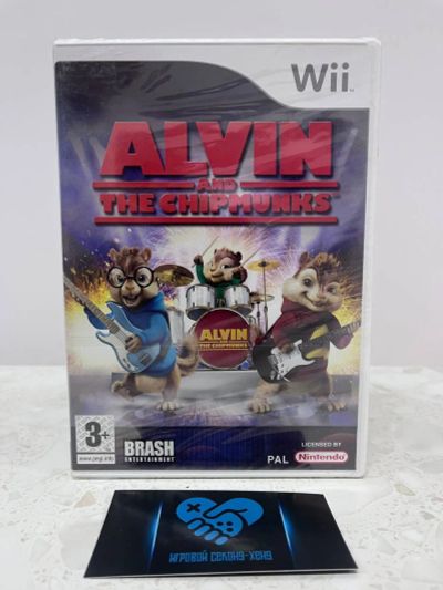 Лот: 18231072. Фото: 1. Alvin and the Chipmunks. Новый... Игры для консолей
