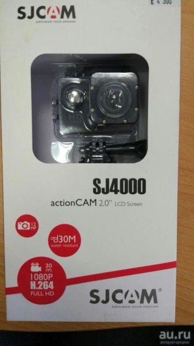 Лот: 9242576. Фото: 1. Экшн камера SJCAM SJ4000 Full... Экшн камеры