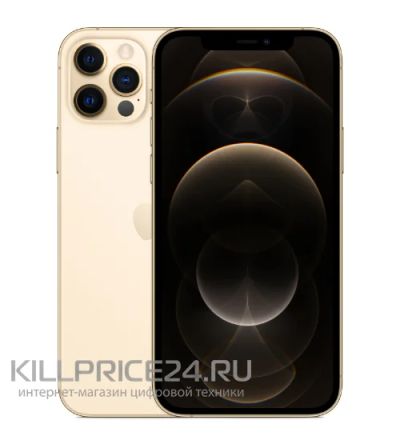 Лот: 16723125. Фото: 1. Apple iPhone 12 Pro, 128 ГБ, золотой. Смартфоны
