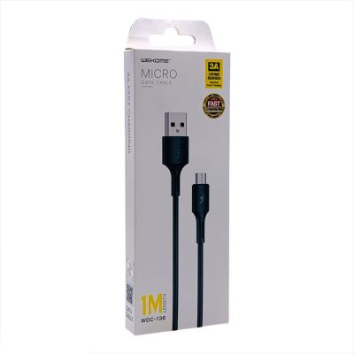 Лот: 22146982. Фото: 1. КАБЕЛЬ WEKOME MICRO-USB WDC-136... Дата-кабели, переходники