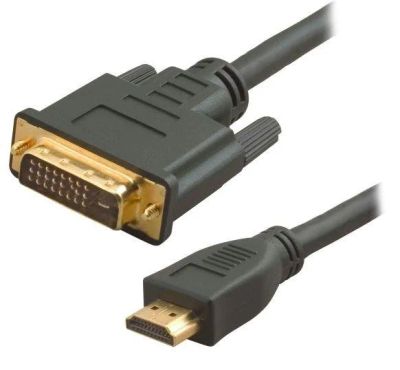 Лот: 4856581. Фото: 1. Кабель HDMI-DVI 3м 11158. Шлейфы, кабели, переходники