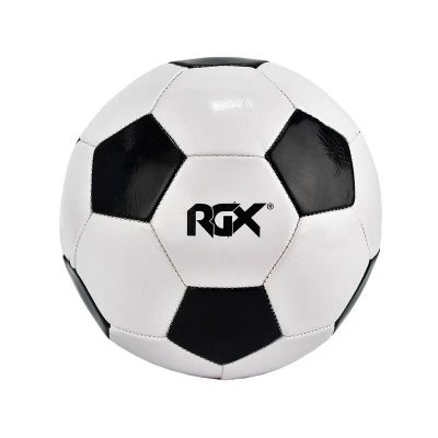 Лот: 22361383. Фото: 1. Мяч футбольный RGX FB-1704 Black... Мячи, ракетки, шайбы, клюшки
