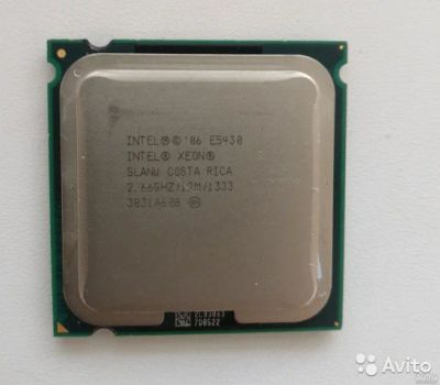 Лот: 3270077. Фото: 1. Процессор Xeon E5430 (2.660GHz... Процессоры